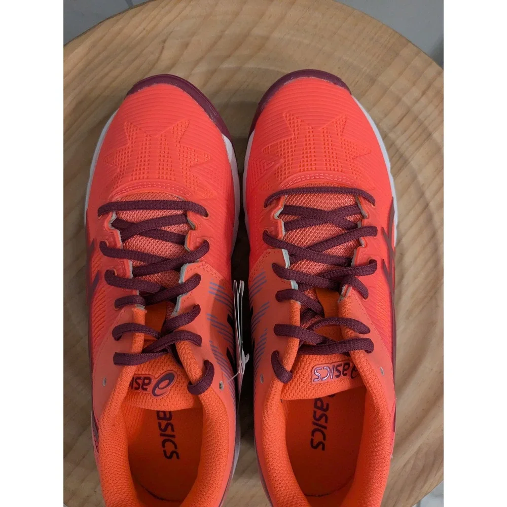 ASICS GEL-Solution Speed 3 Coral Pink Purple‎ Womens Tennis Shoes C606Y NEW